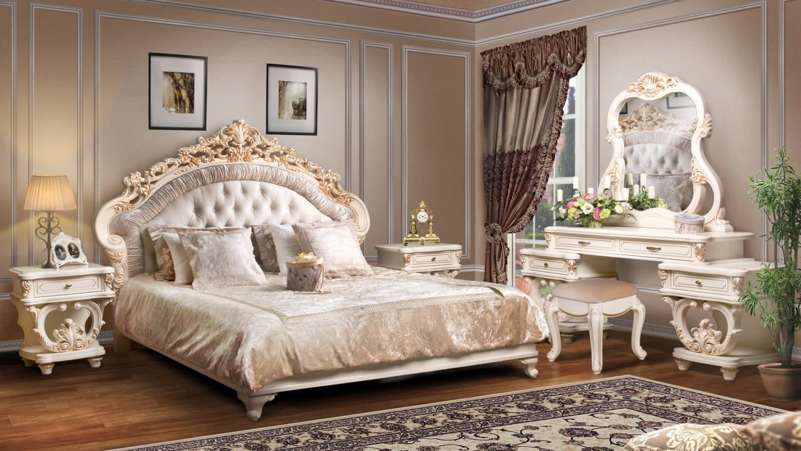 Bedroom furniture Ophelia | Furniture factory "SKFM" | Furniture from a manufacturer in Moscow