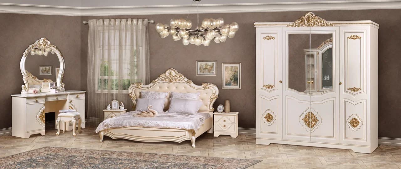 Bedroom furniture "Feride" from the factory-manufacturer "SKFM" in Moscow