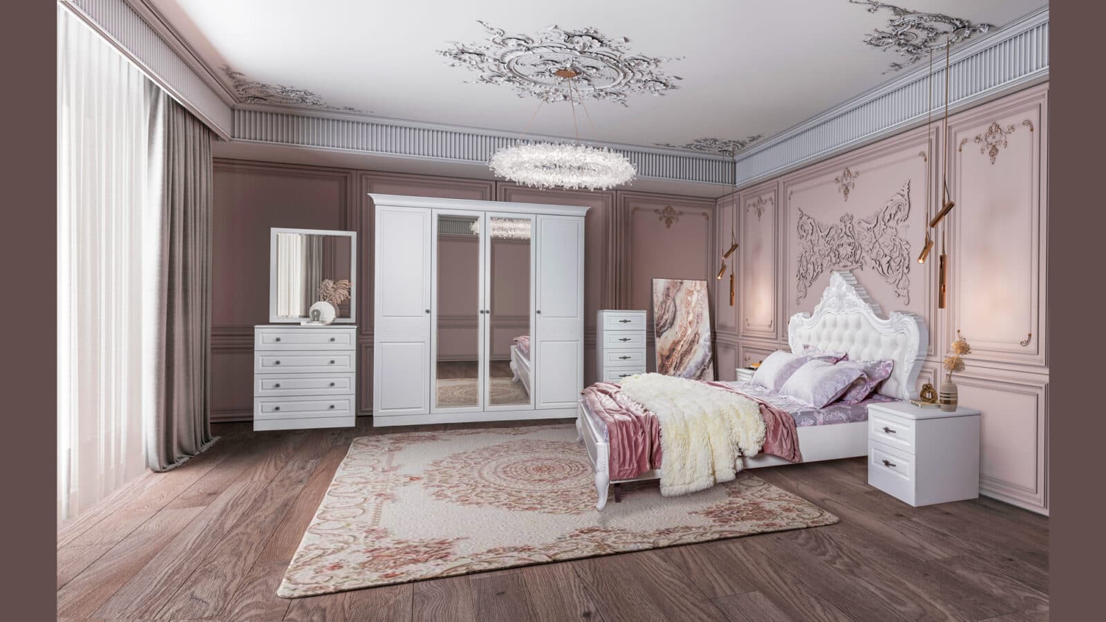 Bedroom furniture "Florentina" | Furniture factory SKFM