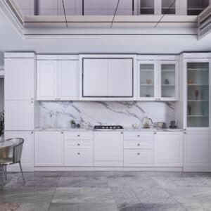 Кухонная мебель "Лючия" белый 4.2 | Мебельная фабрика "СКФМ"