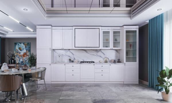 Кухонная мебель "Лючия" белый 4.2 | Мебельная фабрика "СКФМ"