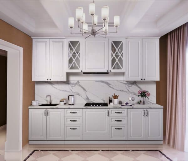 Кухонная мебель "Виктория 3.0" белая | Мебельная фабрика "СКФМ"