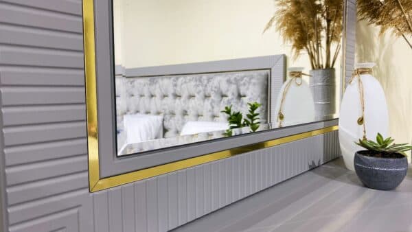 Спальная мебель "Самира" серо-белая | Детали 4